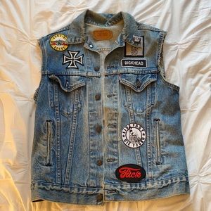 ONE OF A KIND LEVIS DENIM VEST